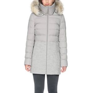 SOIA & KYO wool and puffer coat